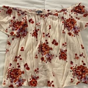 Becool flower design off the shoulder size m